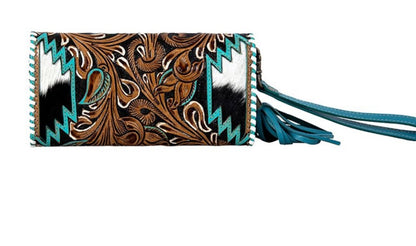 dolly trail hand-tooled wallet | myra