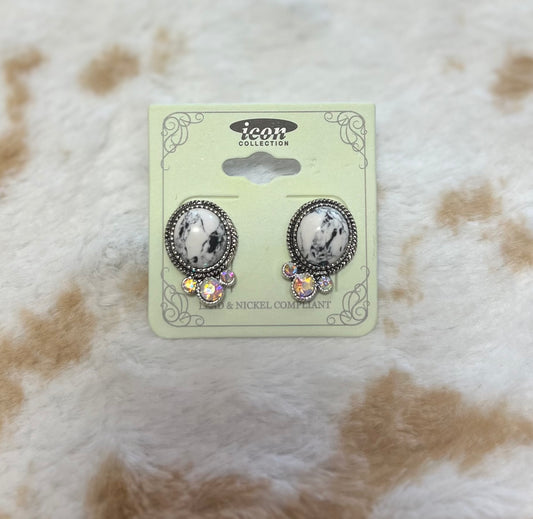 rhinestone cowgirl earrings